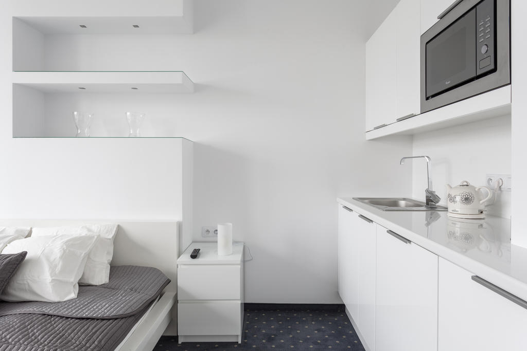 ヴロツワフPlatinum Skyアパートメント 部屋 写真