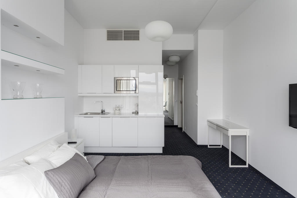 ヴロツワフPlatinum Skyアパートメント 部屋 写真
