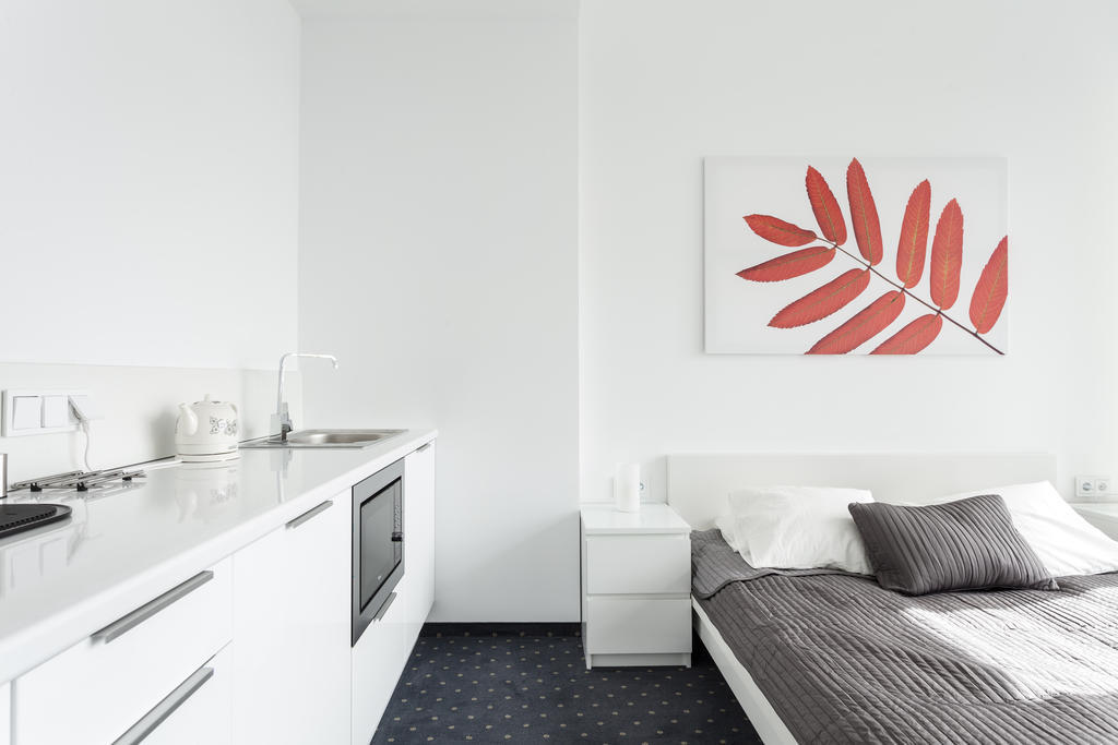 ヴロツワフPlatinum Skyアパートメント 部屋 写真